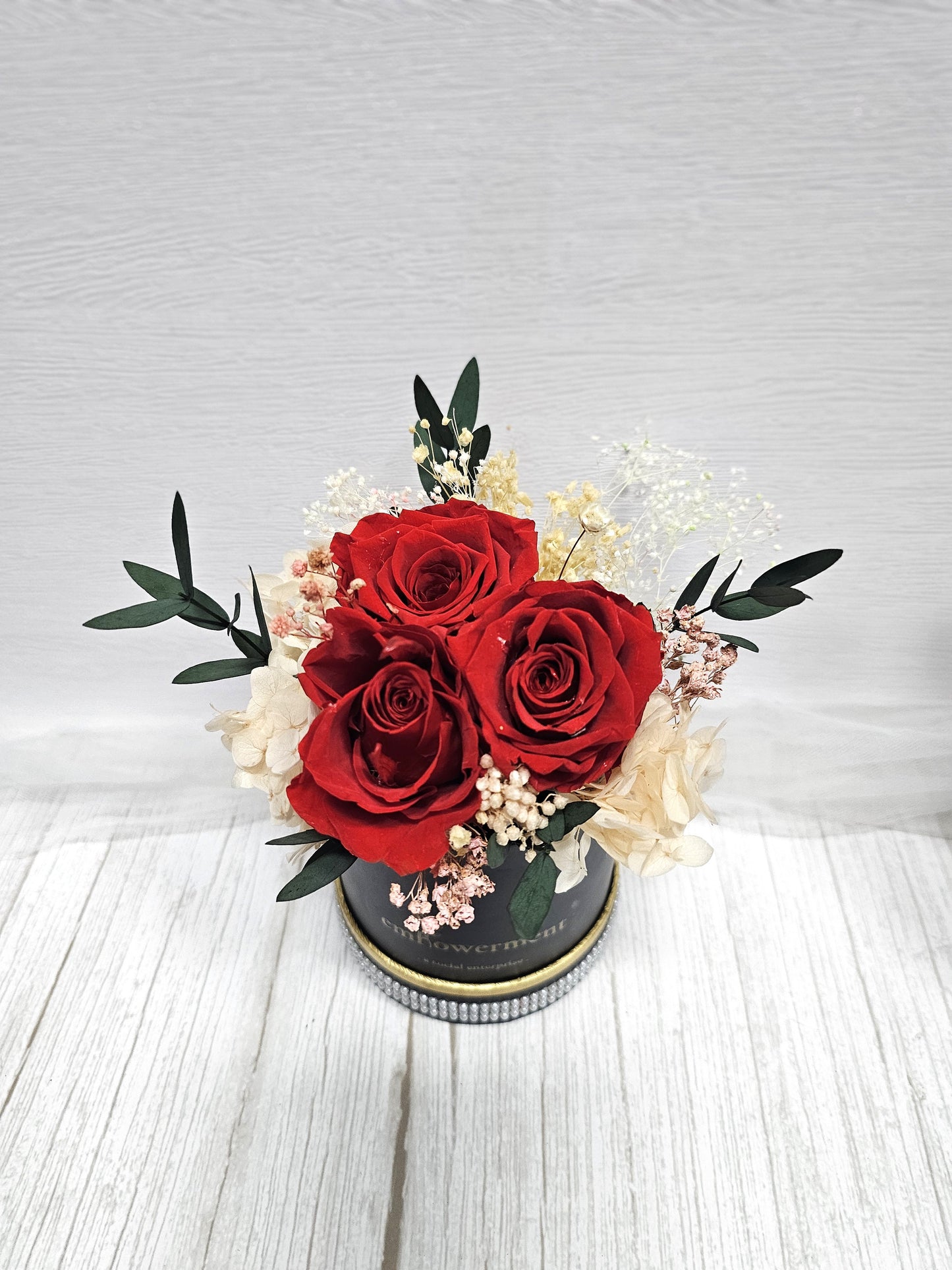 Petite Bloom Box - Red Roses
