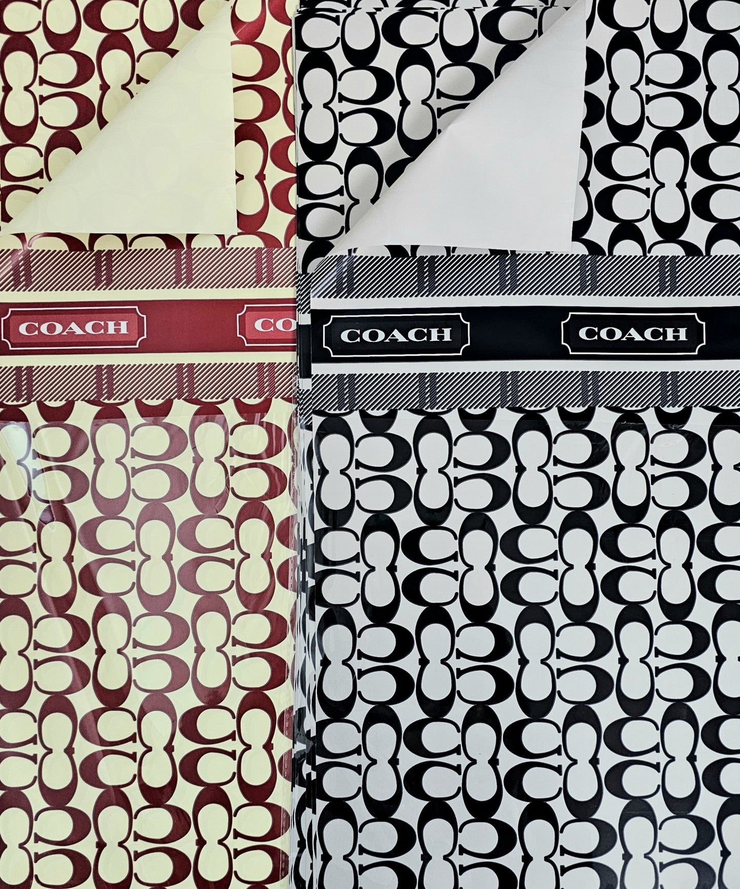Luxury Brand Wrapping Paper (Hermes / Cartier / Coach)