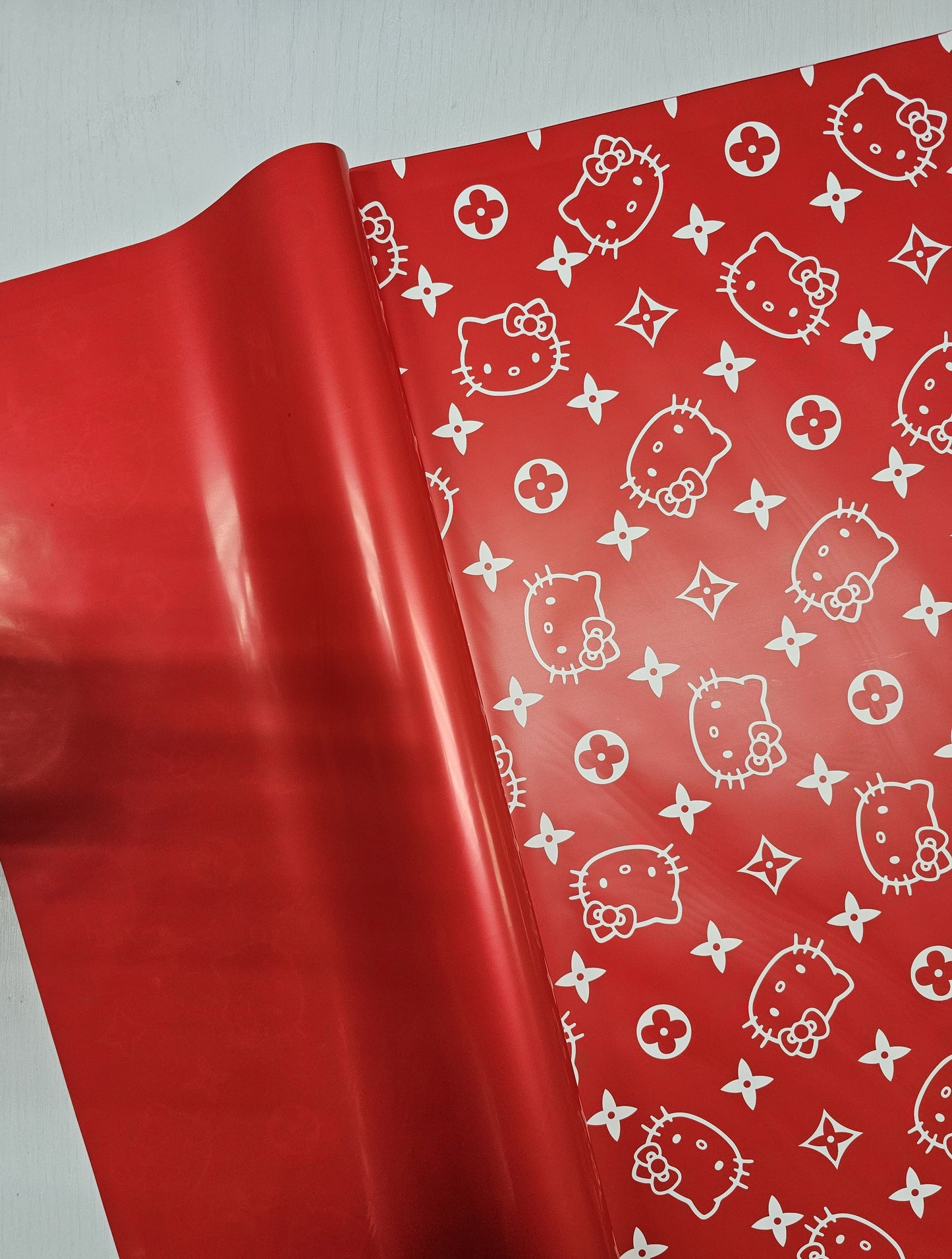 Luxury Brand Wrapping Paper (Hello Kitty x LV)