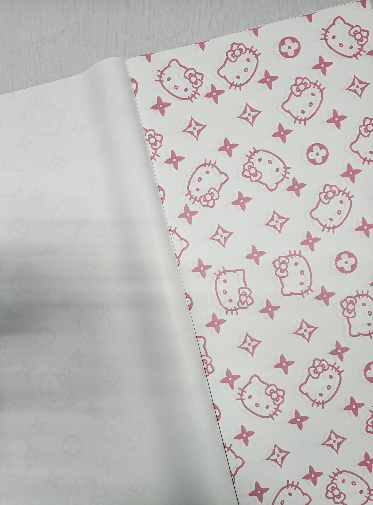 Luxury Brand Wrapping Paper (Hello Kitty x LV)