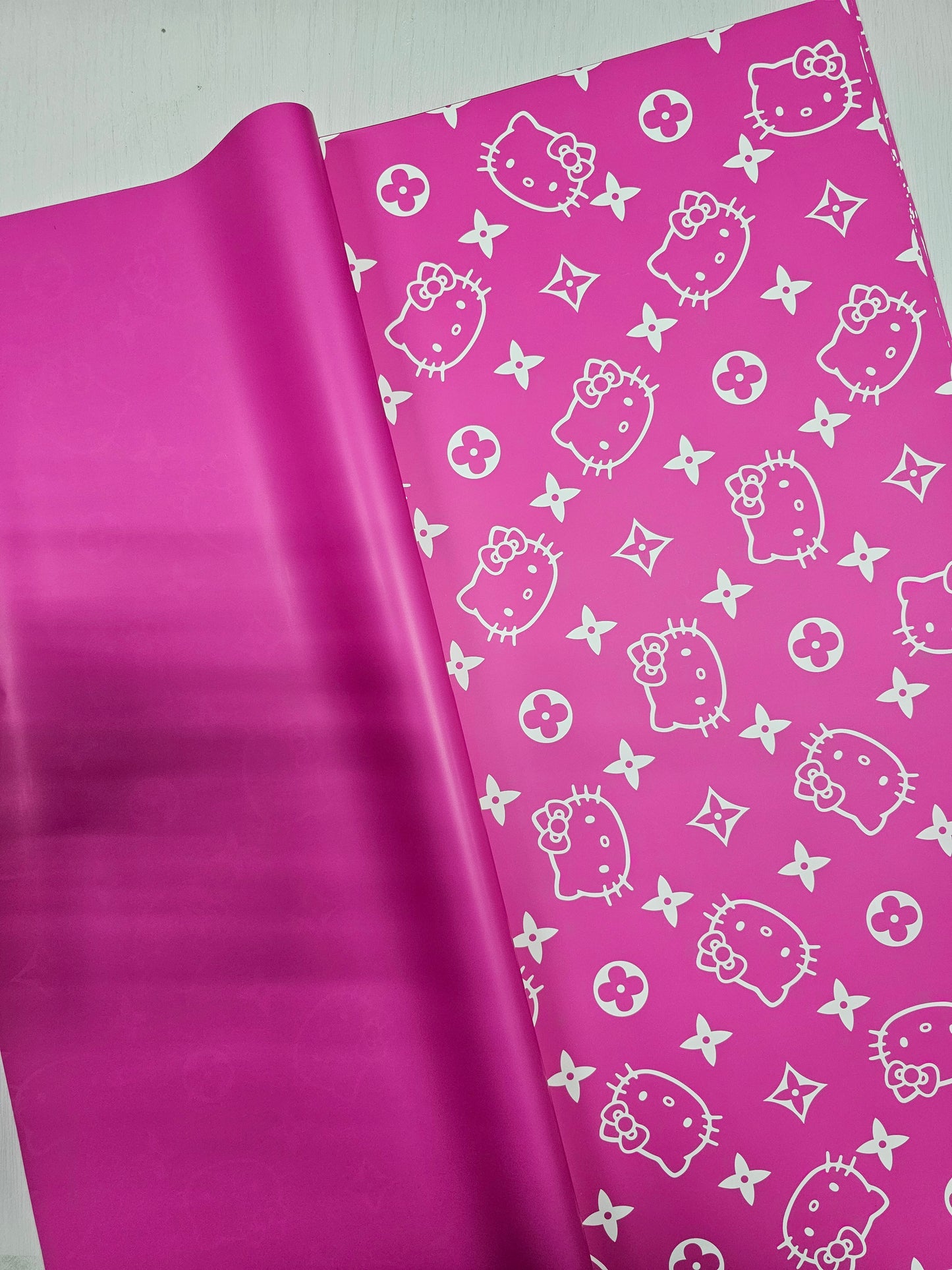 Luxury Brand Wrapping Paper (Hello Kitty x LV)