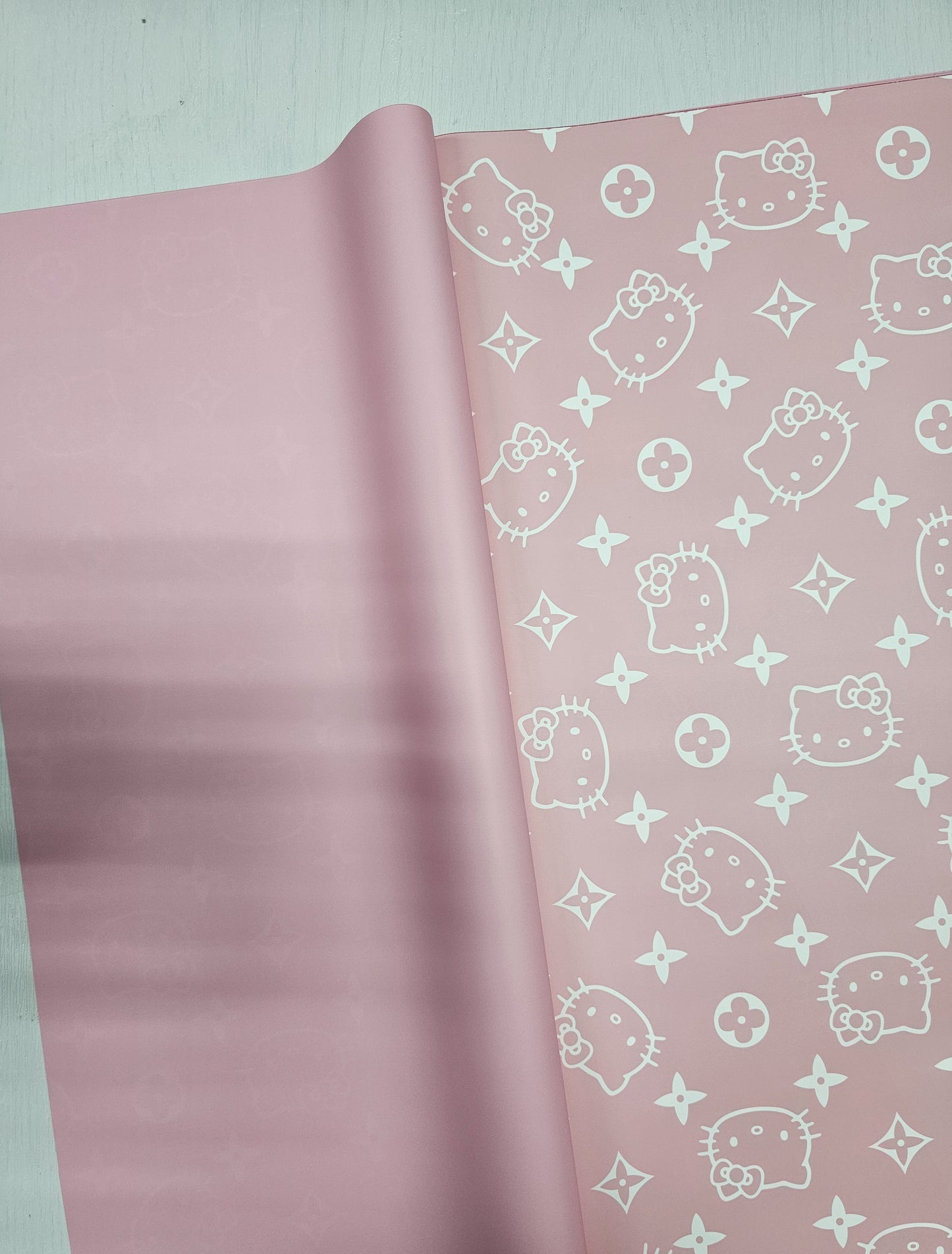 Luxury Brand Wrapping Paper (Hello Kitty x LV)