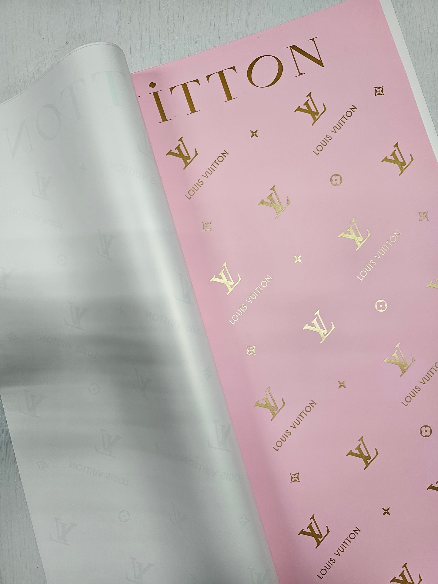 Luxury Brand Wrapping Paper (LV)