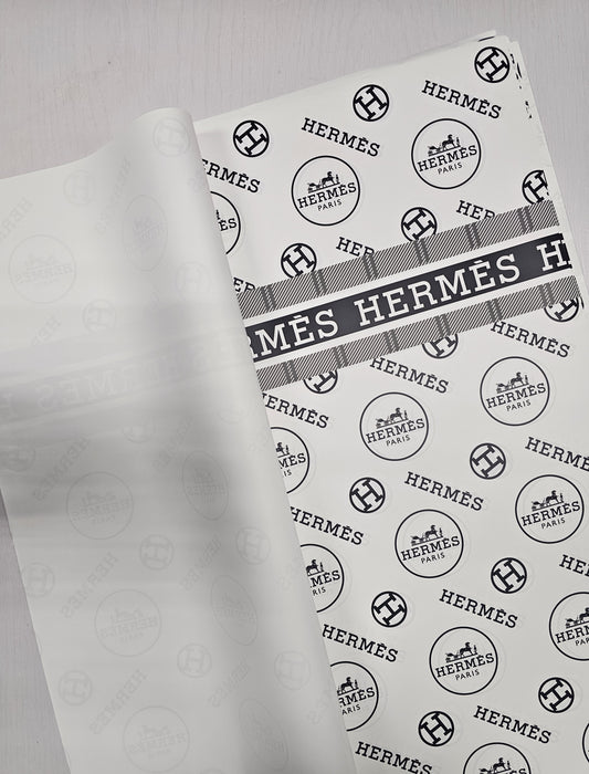 Luxury Brand Wrapping Paper (Hermes / Cartier / Coach)