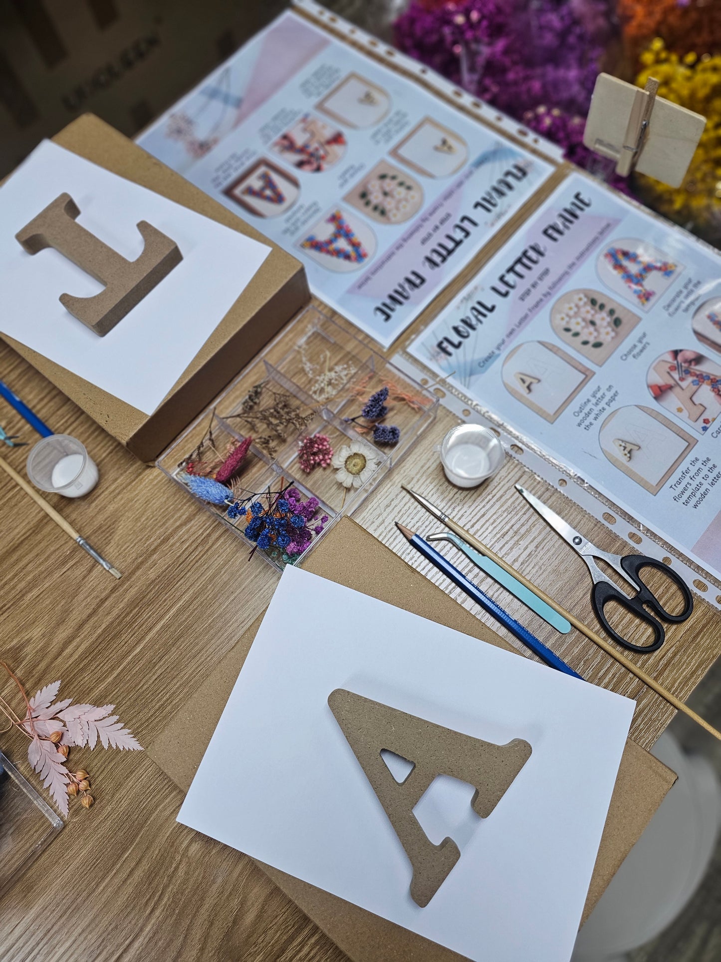 Petal Letters: A Therapeutic Floral Workshop (Marina Central)