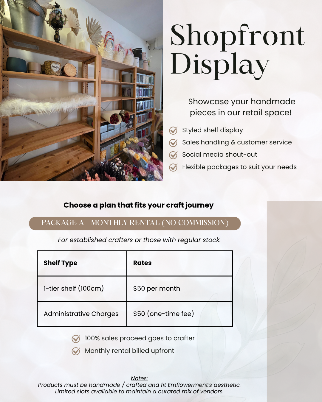 Shopfront Display Rental – KAP Mall
