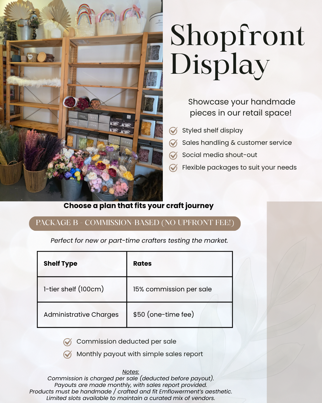 Shopfront Display Rental – KAP Mall