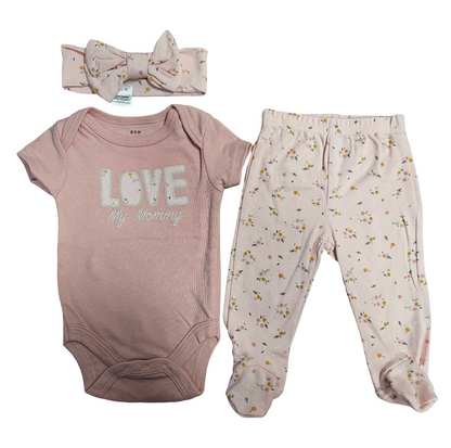 Baby Girl Gift Basket - Love My Mommy (1 Set Only)