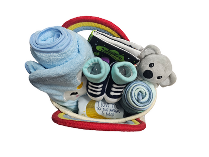 Baby Boy Gift Basket - To The Moon & Back (1 Set Only)