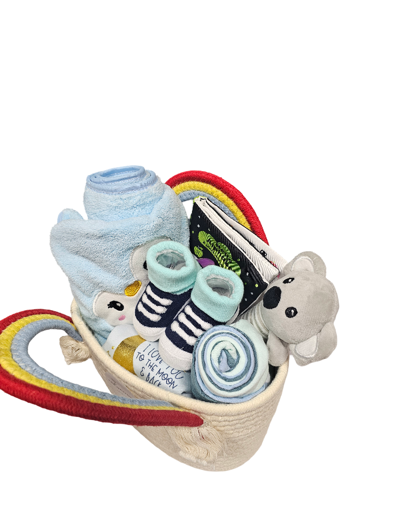 Baby Boy Gift Basket - To The Moon & Back (1 Set Only)