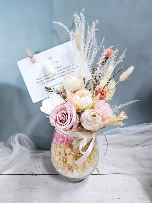 Peachy Blossoms in a Jar