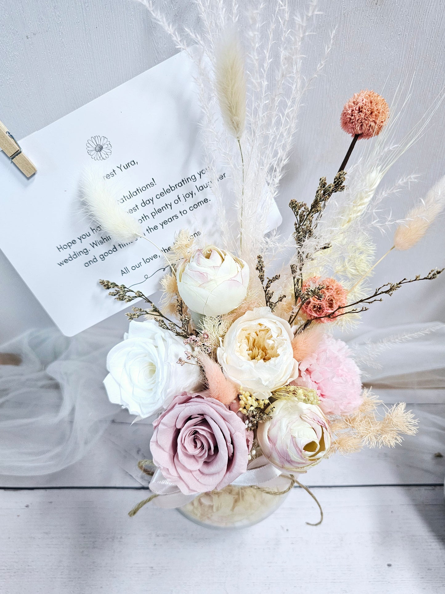 Peachy Blossoms in a Jar