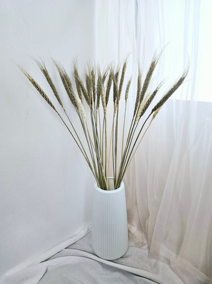 Fluted Plastic Vases