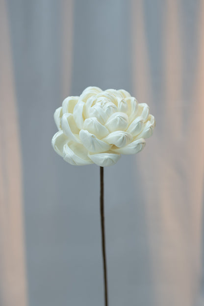 Peony/Lotus (Wood Flower) Single Stalk